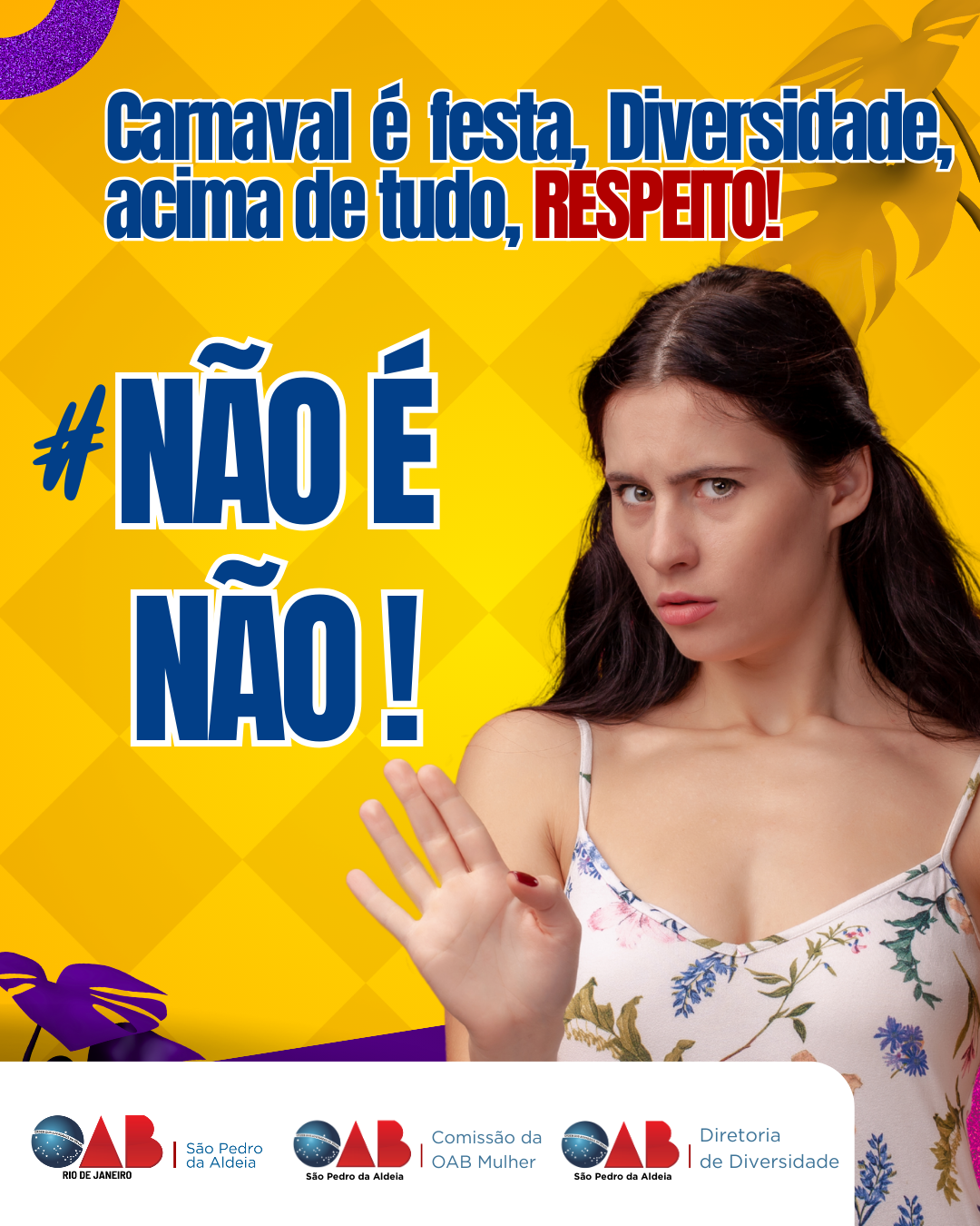 OAB São Pedro da Aldeia lança campanha por um Carnaval seguro e inclusivo em 2026